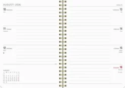 Kalender Senator A5 Story Blomma 2026-2027