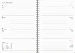 Kalender Senator A5 Story Brun 2027