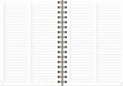 Kalender Senator A6 Twist brun 2027