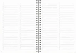 Kalender Senator A5 Twist grå 2027