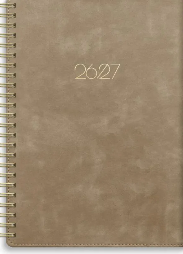 Kalender Senator A5 Twist mocca 2026-2027