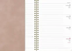 Kalender Senator A5 Twist rosa 2027