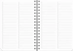 Kalender Senator A6 Twist svart 2027