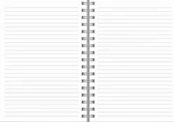 Kalender Senator A6 Twist svart 2026-2027