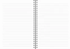 Kalender Senator A5 Twist svart 2026-2027