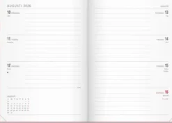 Kalender Senator A5 Vega rosa 2026