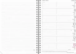Kalender Stor Veckokalender Twist svart 2027