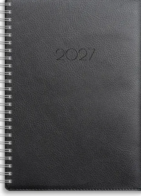 Kalender Stor Veckokalender Twist svart 2027