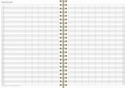 Kalender Study A5 Twist mocca 2026-2027