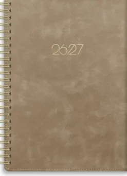 Kalender Study A5 Twist mocca 2026-2027