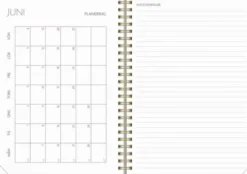 Kalender Study A5 Twist mocca 2026-2027
