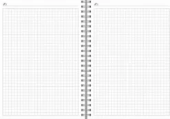 Kalender Study A5 Twist svart 2026-2027