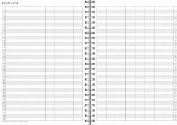 Kalender Study A5 Twist svart 2026-2027