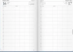 Kalender Tidjournal 2027 blå hård pärm
