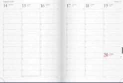 Kalender Veckojournal Mörkblå 2028