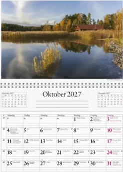 Kalender Väggficka 2027