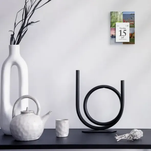 Kalender 2027 Väggplån med dagblock Årstiderna