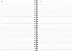 Kalender Weekly A5 svart konstläder med slejf 2027