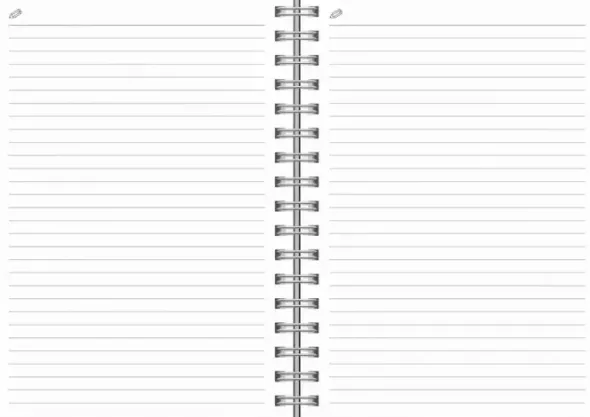 Kalender Weekly A6 Textile 2027 svart