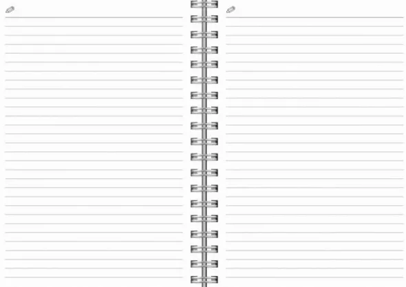 Kalender Weekly A6 Textile 2026 svart