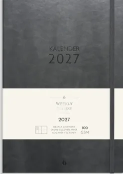 Kalender Weekly B5 Deluxe 2027