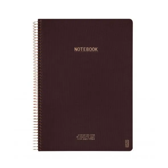 Kozo Premium Notebook A4 Coffee