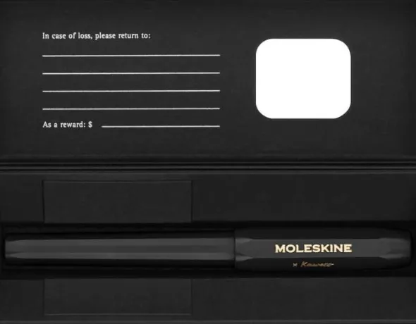 Kulspetspenna Moleskine Kaweco 1.0 Svart