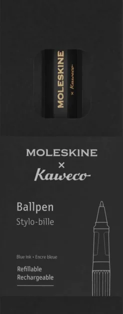 Kulspetspenna Moleskine Kaweco 1.0 Svart