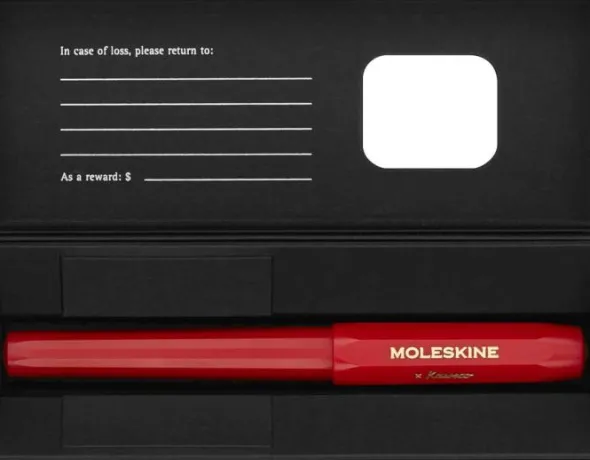 Kulspetspenna Moleskine Kaweco 1.0 Röd