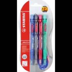 Kulspetspenna Stabilo Marathon 4-Pack