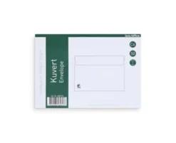 Kuvert C6 Peel & Seal 50 st vita