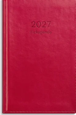 Leader rött konstläder 2027
