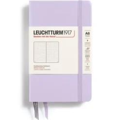 Leuchtturm A6 hard 187s Lilac dotted