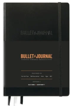 Leuchtturm Bulletjournal Mark II A5 dotted Black