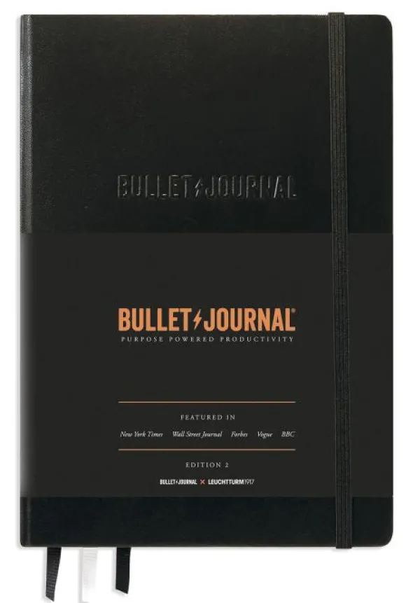 Leuchtturm Bulletjournal Mark II A5 dotted Black
