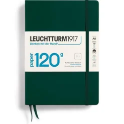 Leuchtturm Notebook A5 120g Dotted Forest Green