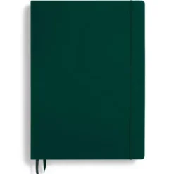 Leuchtturm Notebook A4+ hard dotted Forest Green