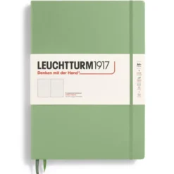 Leuchtturm Notebook A4+ hard dotted Sage