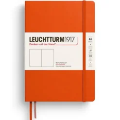 Leuchtturm Notebook A5 hard Pumpkin olinjerad