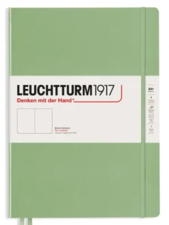 Leuchtturm Notebook A4+ hard Sage olinjerad 121s