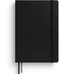 Leuchtturm Notebook A5 hard 411s Black dotted
