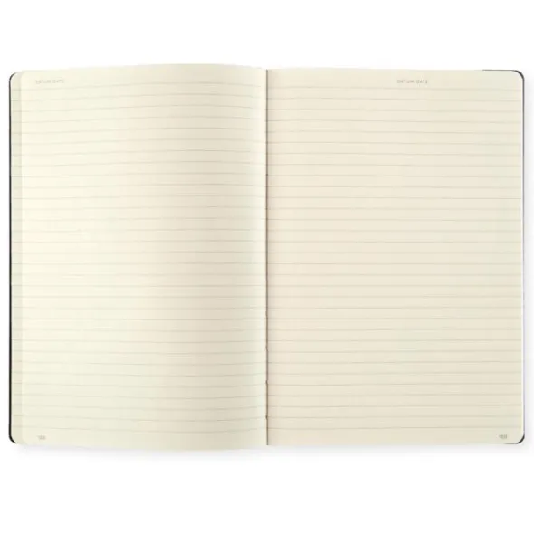 Leuchtturm Notebook A5 hard 251s Black linjerad