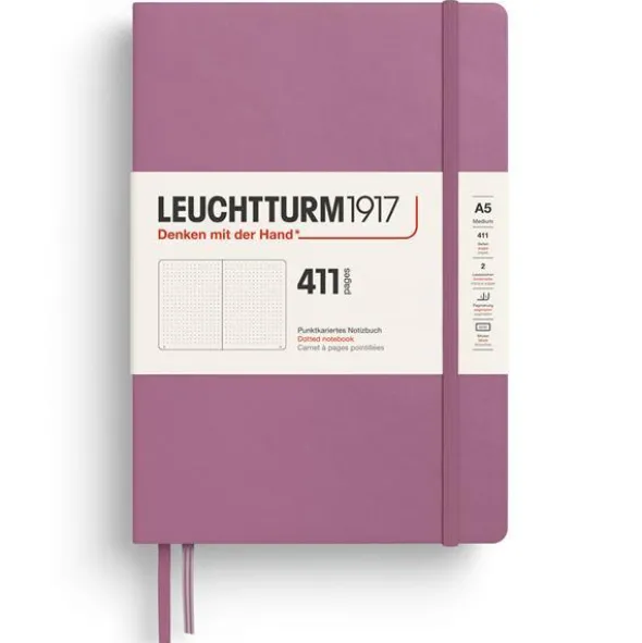 Leuchtturm Notebook A5 hard 411s Dusty Rose dotted