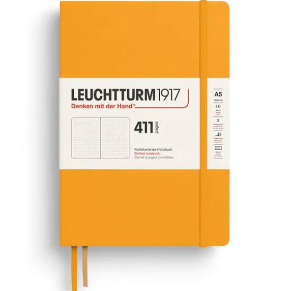 Leuchtturm Notebook A5 hard 411s Rising Sun dotted