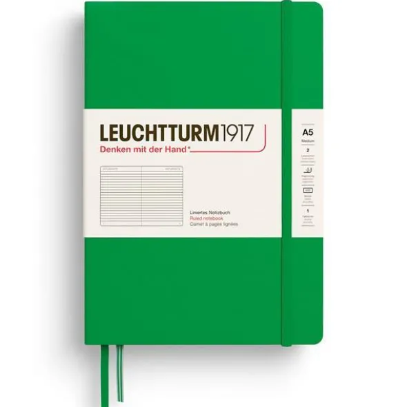 Leuchtturm Notebook A5 hard 251s Spring Leaf ruled