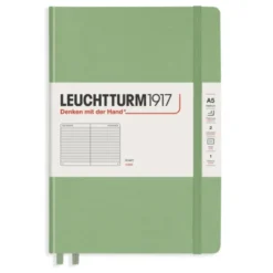 Leuchtturm Notebook A5 hard 251s Sage linjerad