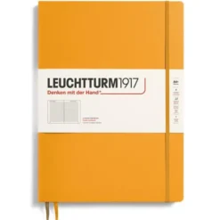 Leuchtturm Notebook A4 Slim Hard 121s Rising Sun linjerad