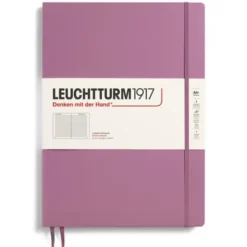 Leuchtturm Notebook A4 Slim Hard 123s Dusty Rose linjerad