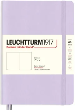 Leuchtturm Notebook A5 soft olinjerad Lilac