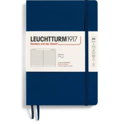 Leuchtturm Notebook A5 soft Ruled Navy